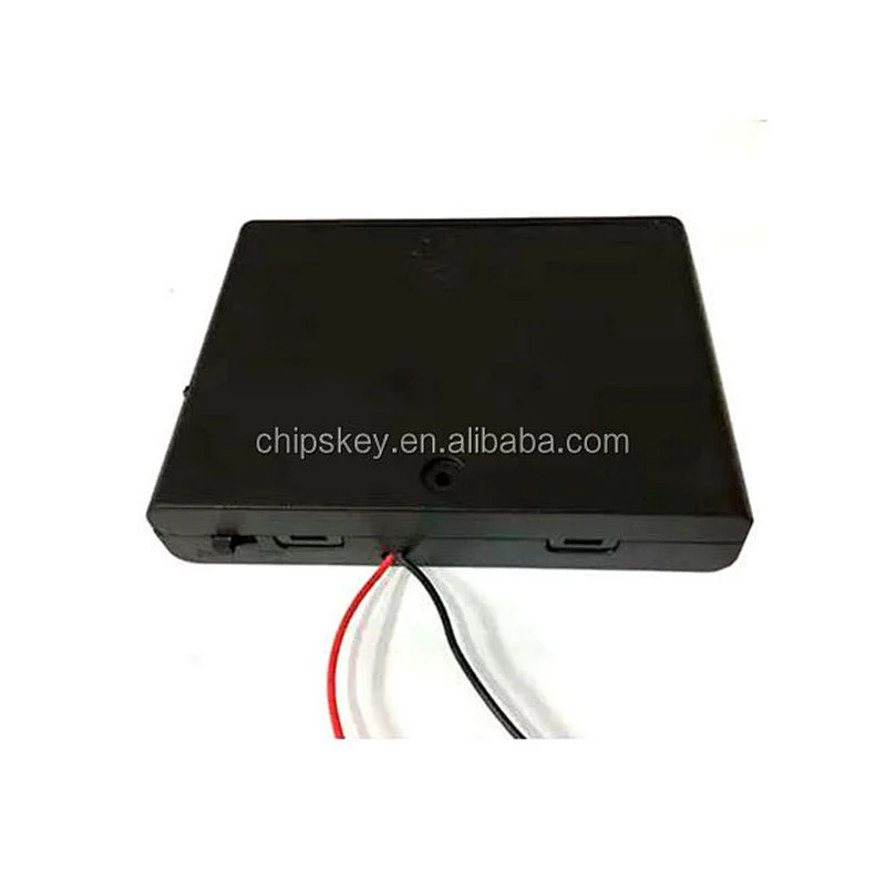 6xAA baterry holder with switch and cover