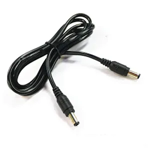 Double male power cord DC male to male power cord  DC5.5*2.5MM 1m