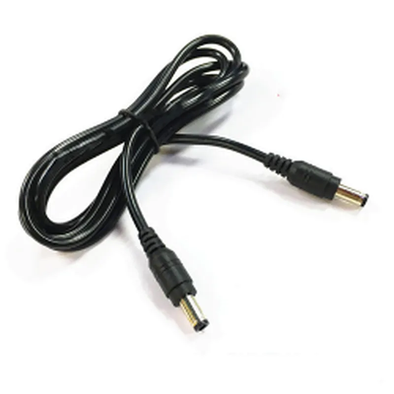 Double male power cord DC male to male power cord  DC5.5*2.5MM 1m