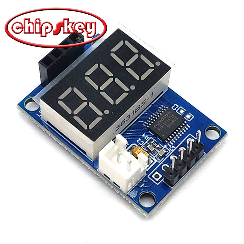 Ultrasonic distance measuring module/ HC-SR04 test board /serial output/ digital tube display rangefinder