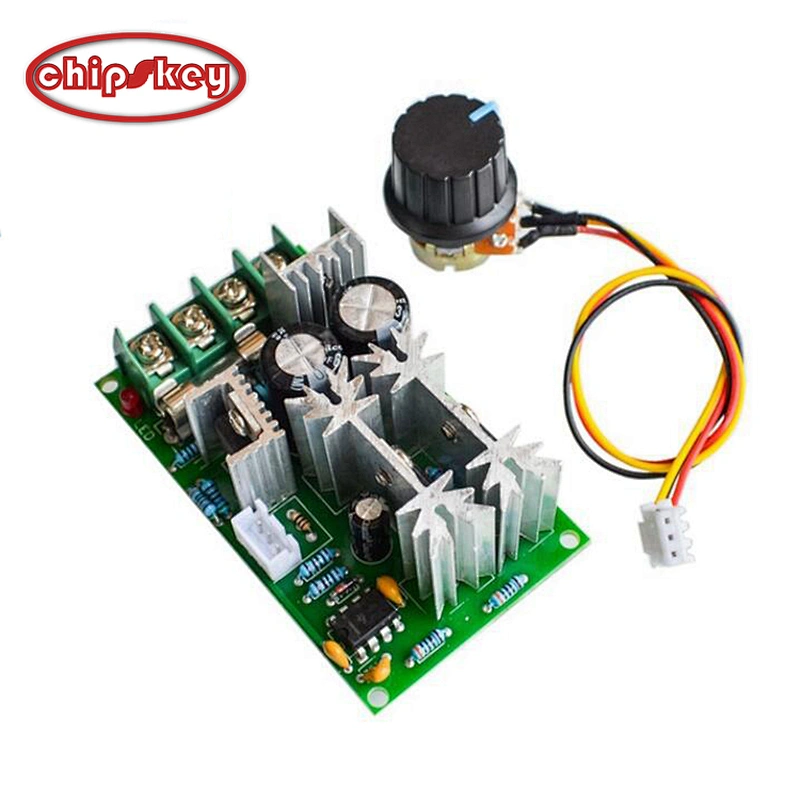 6V-60V 20A Pulse Width Modulator PWM DC Motor Speed Control  Controller 12V 24V 48V 1200W
