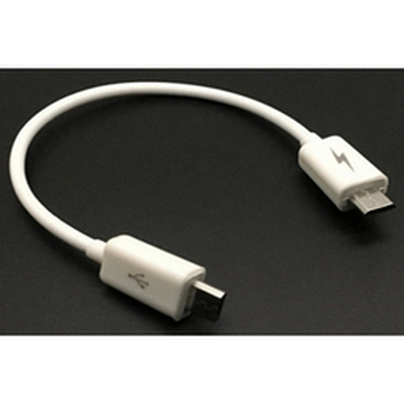 Raspberry pi Zero micro USB to OTG White Color