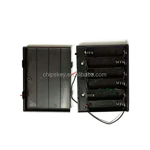 6xAA baterry holder with switch and cover
