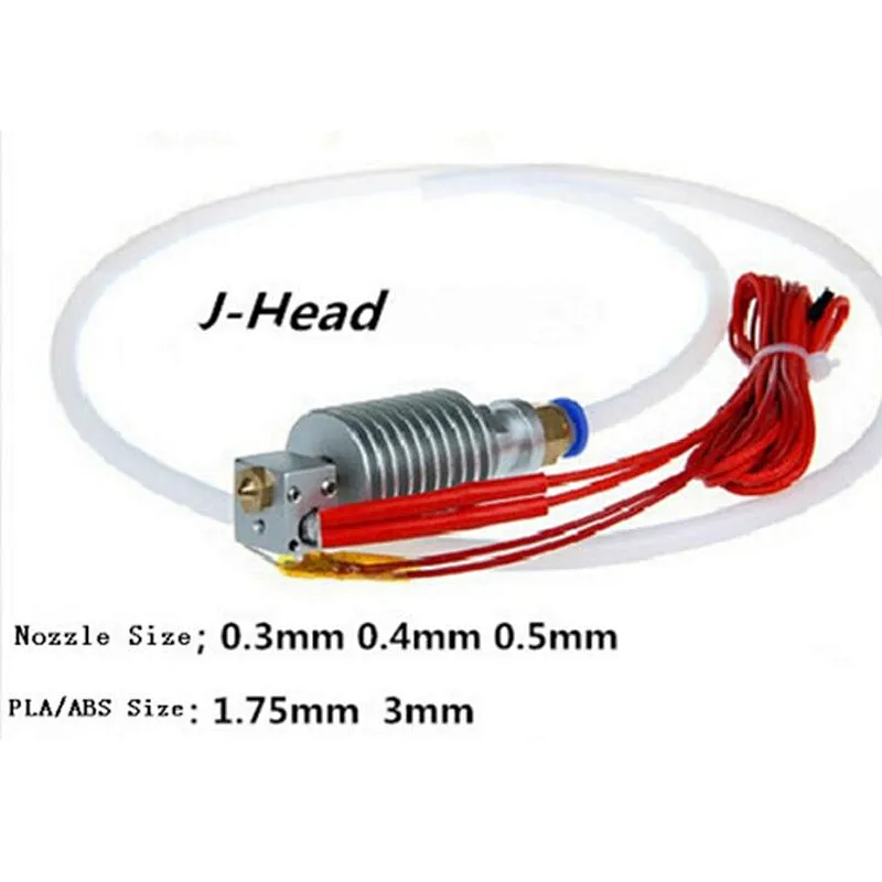 0.4/3MM 3D Printer Assembled Long-Distance J-Head for Bowden Extruder