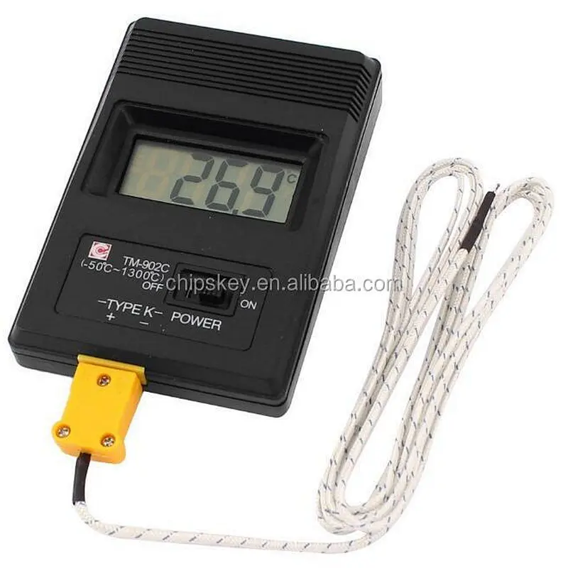 TM-902C LCD Thermometer Temperature Meter K Type Sensor