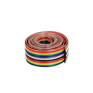 10P 1.27mm Pitch Spacking Rainbow cable