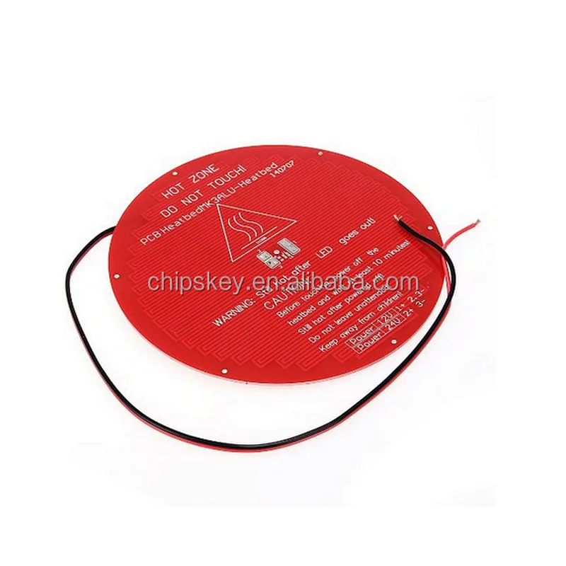 3D printers Delta rostock round hot bed MK3/reprap standard