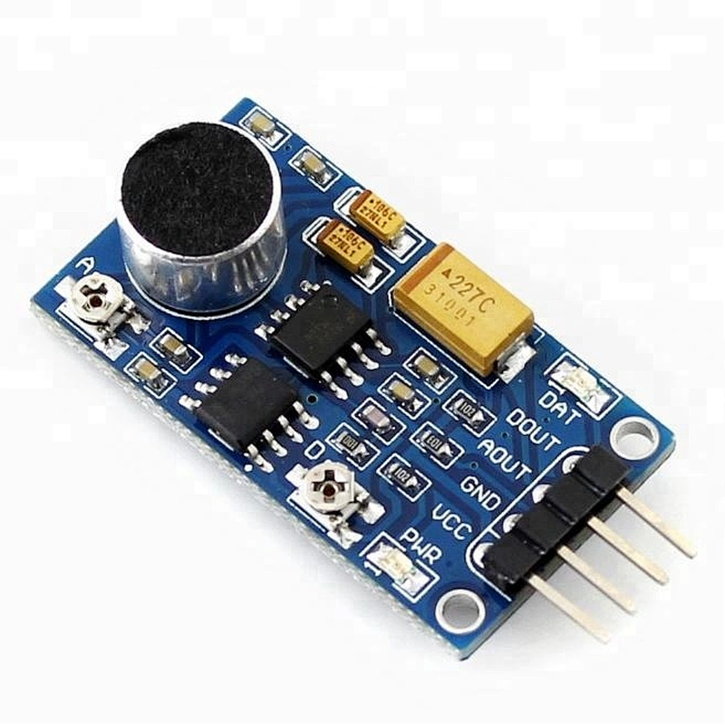 Sound Detection Module Sound Sensor Module Voice Detector Sensor LM386 Intelligent Vehicle