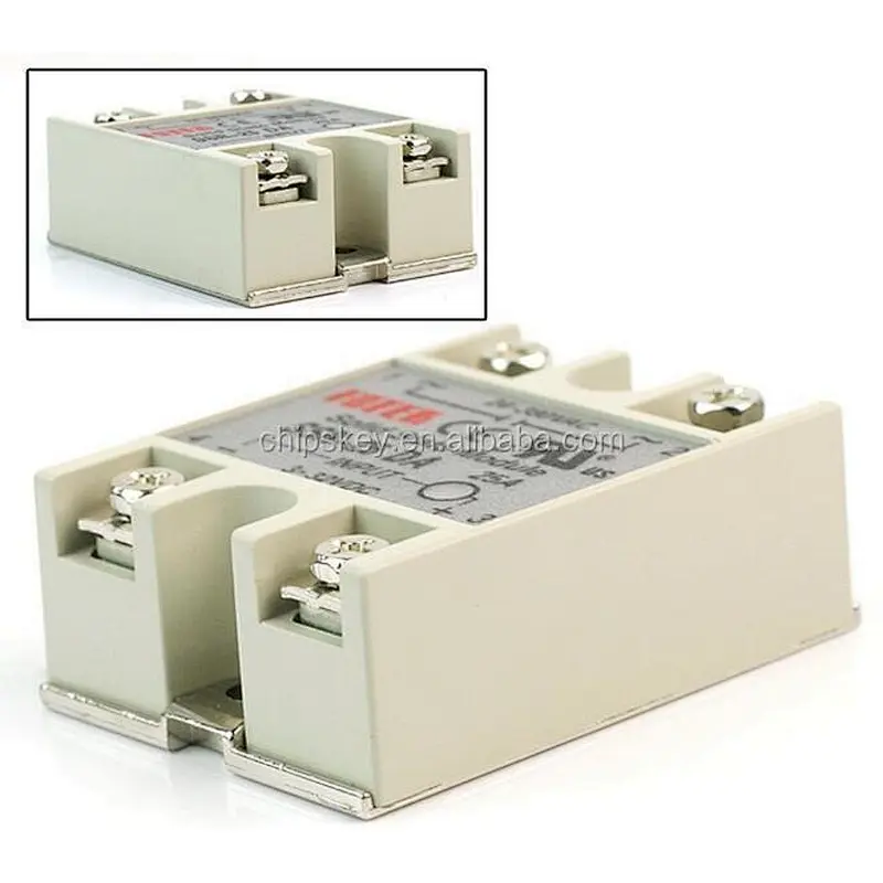 Solid State Relay SSR-25DA 25A /250V 3-32VDC 250V 60*45*23mm