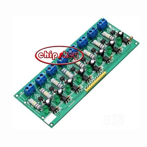 8 Channels 220V AC optocoupler module / 220V optocoupler isolation / 220V voltage detection can be connected to PLC