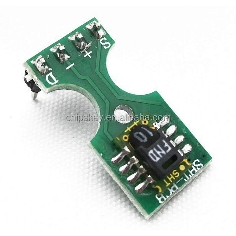 SHT10 Digital Temperature and Humidity Sensor with Developing Single Chip Microcomputer Function