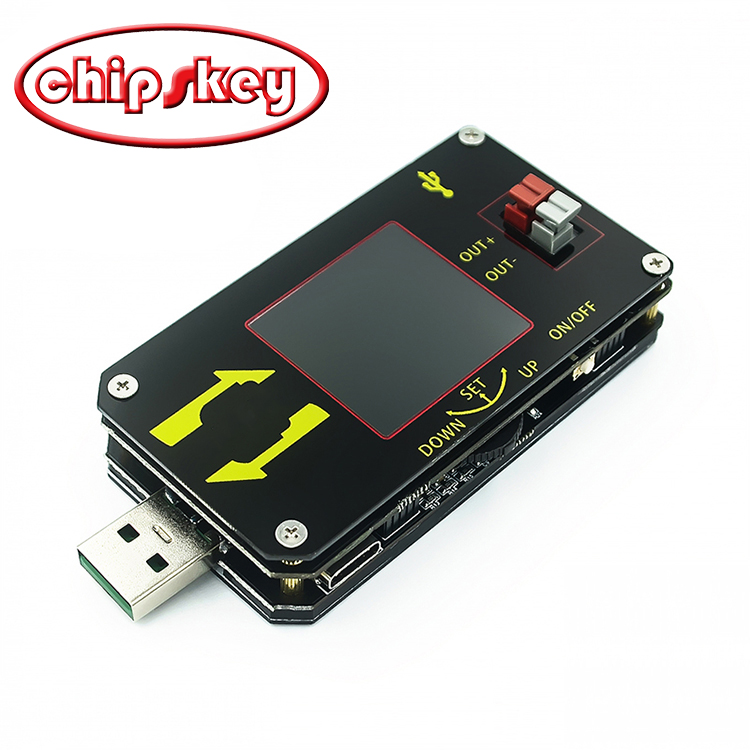 CNC USB color screen power supply / buck-boost module / constant voltage constant current / 5V to 9V12V24VUSB boost line XY-UDP