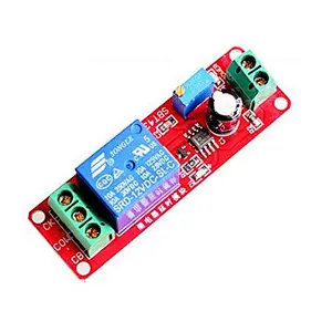 Delay Timer Switch Adjustable 0-10sec With NE555 Electrical Input 12V 10A