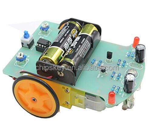 Intelligent tracking car kit / D2-1 inspection line car parts electronic production DIY (It is Accessories ,not assemblyed)