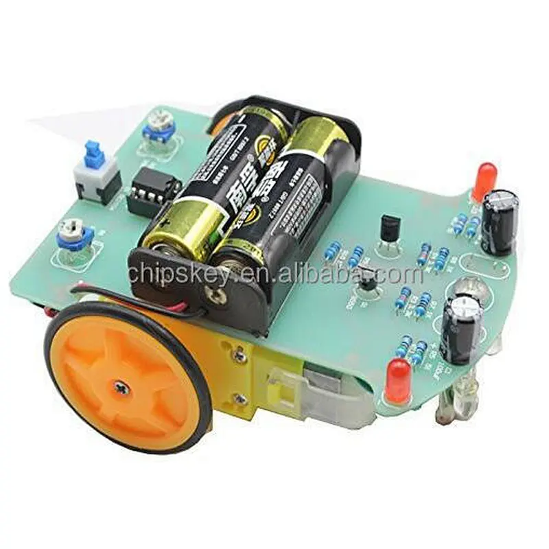 Intelligent tracking car kit / D2-1 inspection line car parts electronic production DIY (It is Accessories ,not assemblyed)