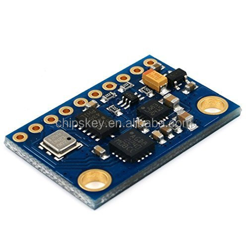 GY-801 BMP180 9 axis IMU magnetic field acceleration gyroscope atmospheric pressure module(L3G4200D+ADXL345+HMC5883L+BMP180)