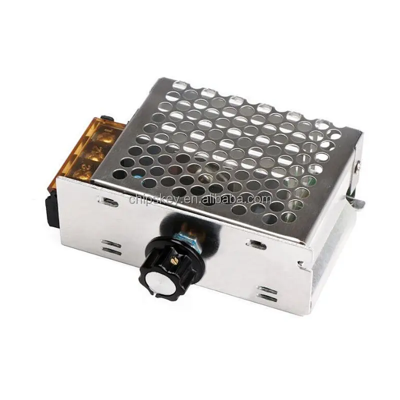 AC 220V 4000W SCR Voltage Regulator Dimmer Electronic Motor Speed Controller