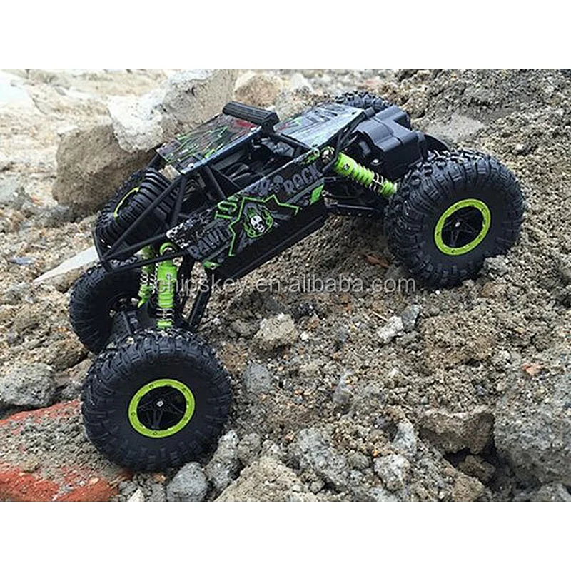 Green 10KM/H 28CM Long 2.4G Remote Control Car Four-wheel Drive Sport Utility Vehicle Climbing Car