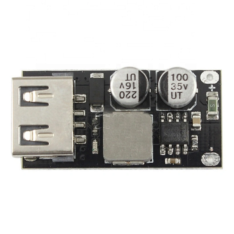 6-32V12V24V to 5V fast charge car DC-DC step-down current module USB mobile phone charger