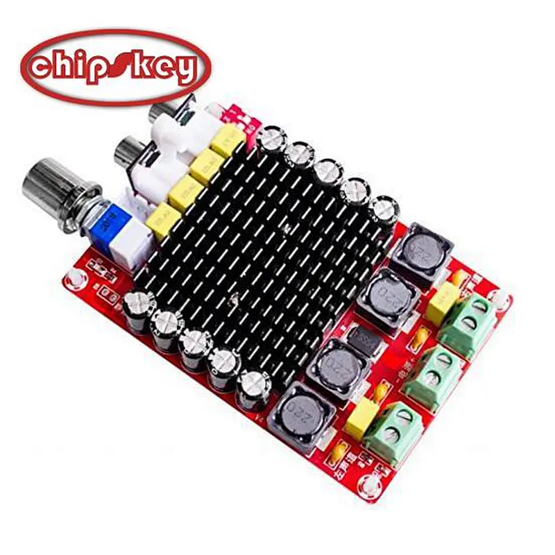 TDA7498 Amplifier Class D 2X100W Dual Channel Audio Stereo Amplifier Board DC 14-34V XH-M510