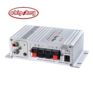 LP-268 Auto Moto MP3 MP4 Hi-Fi Audio Stereo Mini Amplifier 12V 2A