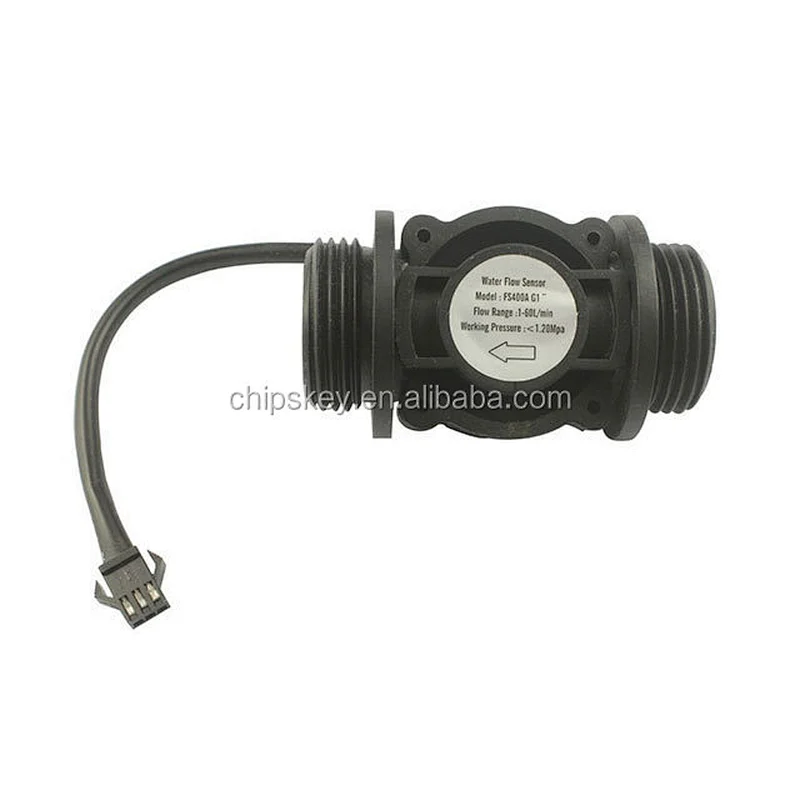 FS400A G1 DN25 1inch 1-60L/min 3.5-24V Water Flow Sensor