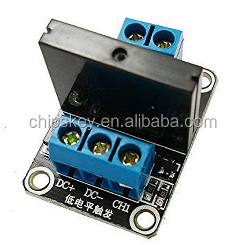 5V 1 Channel SSR Solid-State Relay Low Level Trigger With fuse Stable 240V 2A