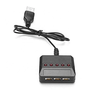 3.7V lithium battery balance charger 1 charge 4 1S H107D