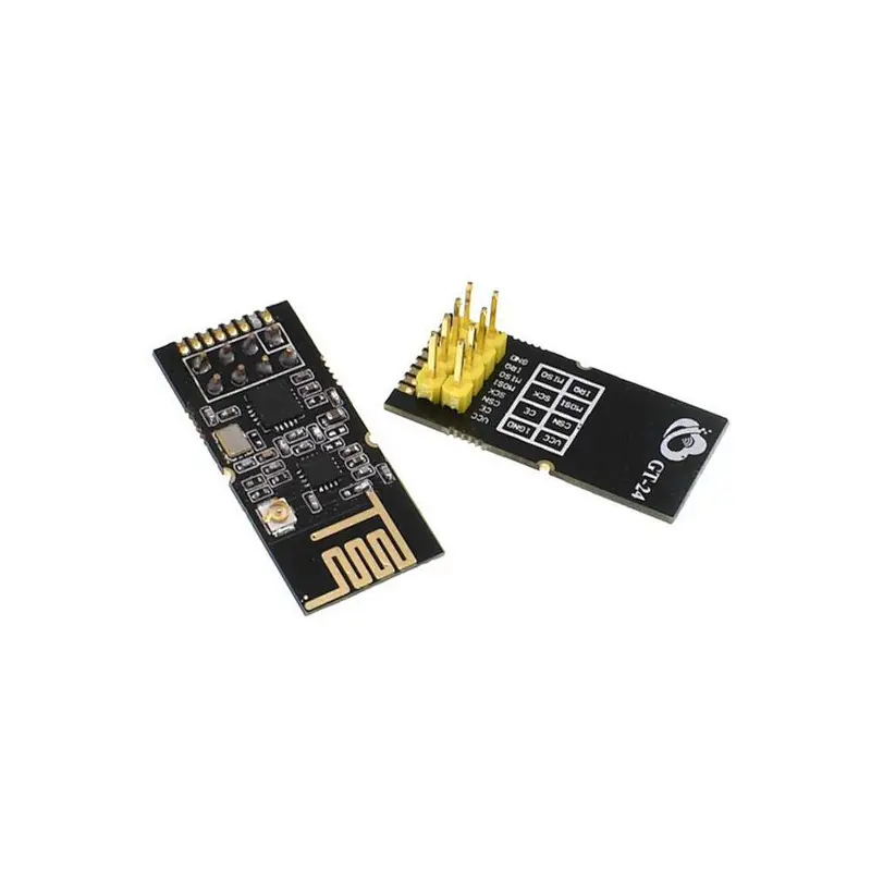 GT-24 SMD 2.4G NRF24L01+PA+LNA 1100M Wireless Transceiver Communication Modules