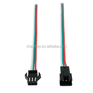 Male WS2812B WS2811 LED Strip 3P Connector Cable
