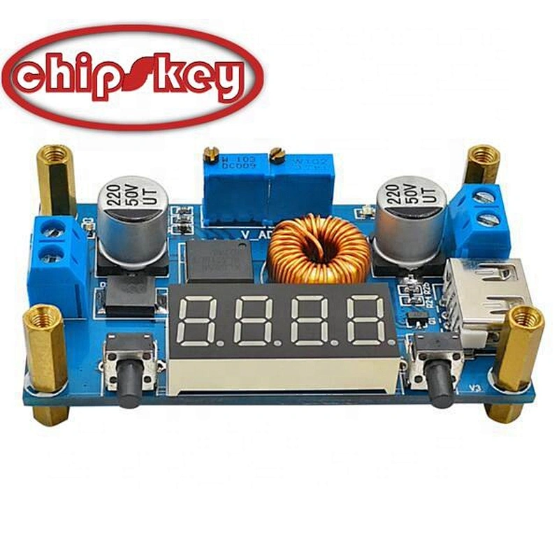 Chipskey XH-M248 With shell 5A constant voltage constant current step-down module with voltage and current power LED display