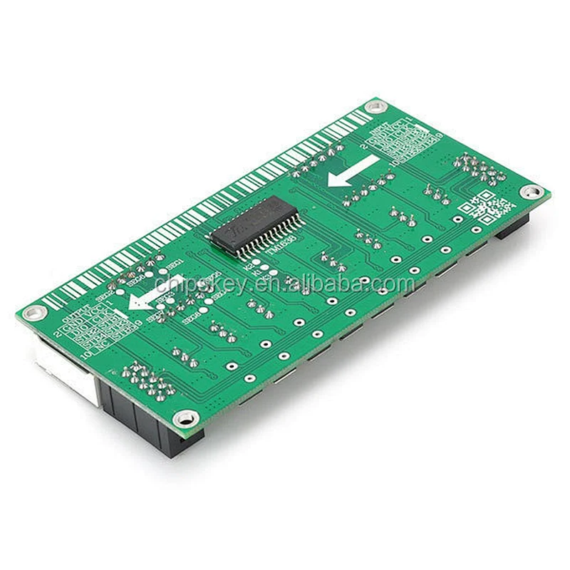 TM1638 8X Green Light Digital Tube + 8X Key + 8X Double Color LED Module
