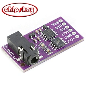 6701 GSR Skin Sensor Module Analog SPI 3.3V/5V  products that work with official boards For Arduinos