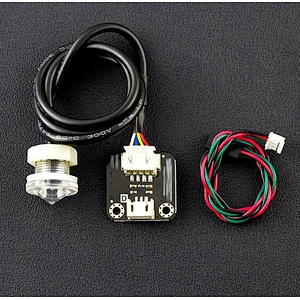 Liquid level sensor, contact type photoelectric power consumption with low sensitivity, liquid level detection