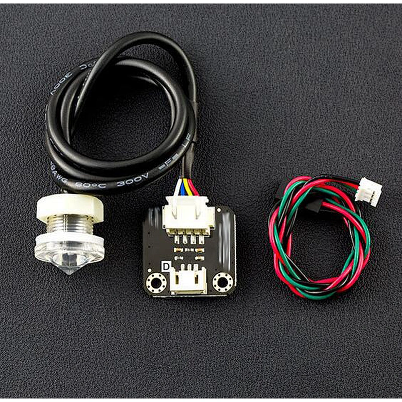 Liquid level sensor, contact type photoelectric power consumption with low sensitivity, liquid level detection