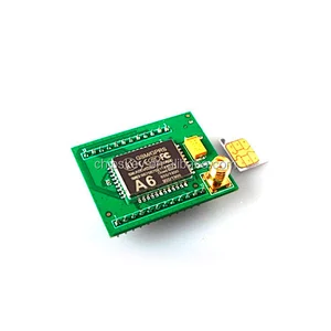 A6 GPRS GSM Module Adapter Board Plate Quad-band 850 900 1800 1900MHZ + Antenna