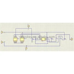 8.4V 2 string 7.4V lithium battery board overcharge and over-discharge Maximum operating current 5A 7A limit