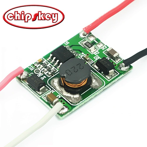 High efficiency boost LED power supply/ DC3-18V solar LED lamp driving power supply 7W/support PWM dimming