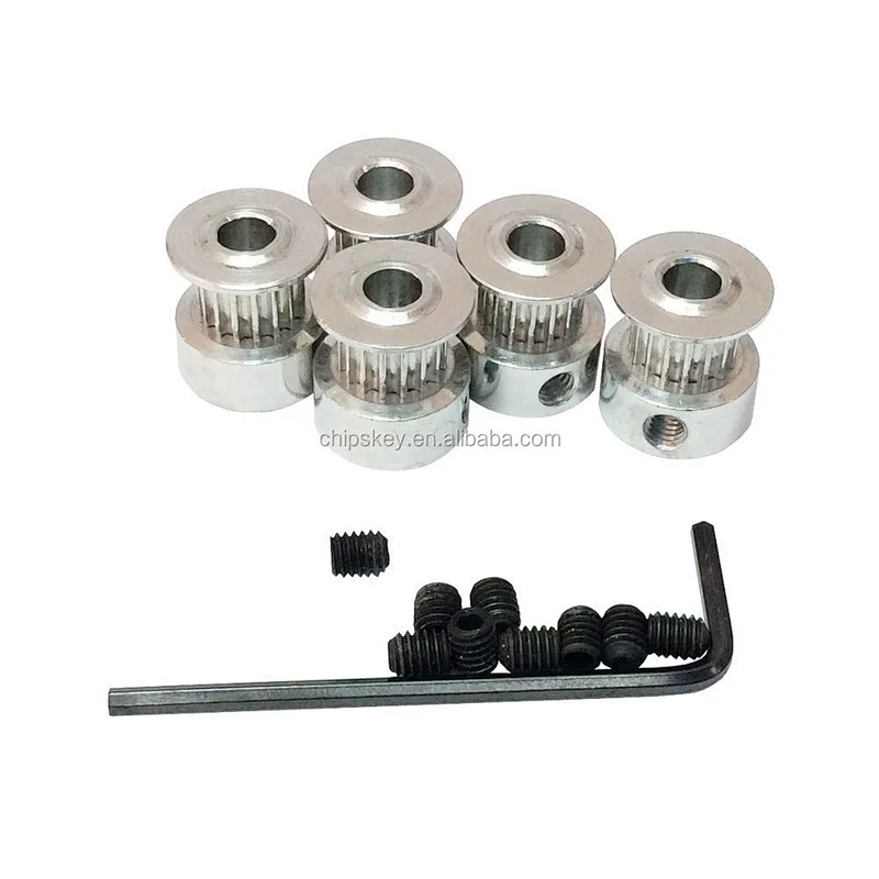 GT2-20T 5mm 20 teeth 5mm Wide Bore Pulley For 3 D printer