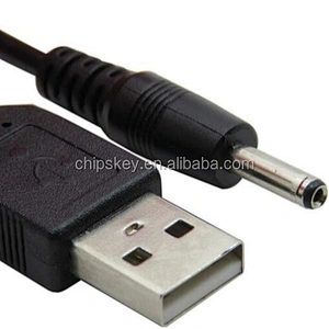 USB to DC 3.5*1.2 Plug power supply line USB power cable