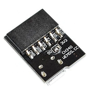 WEMOS CH340G Breakout 5V 3.3V USB to serial module