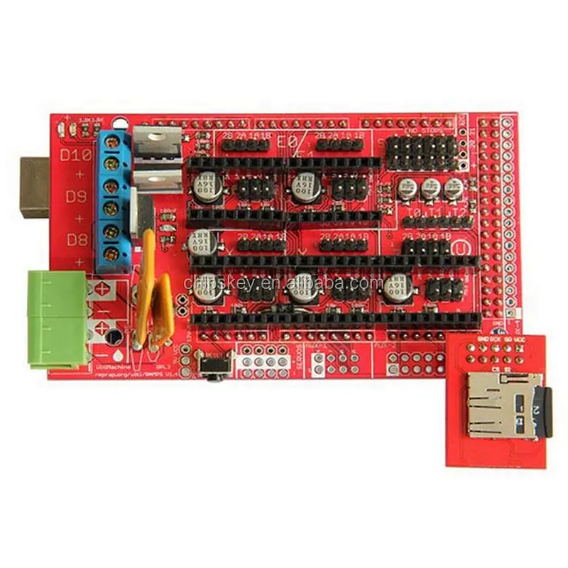 3D Printer Accessories Standard MicroSD Card Adapter For RAMPS 1.4