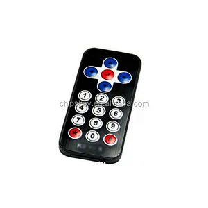 Black Infrared remote control with battery