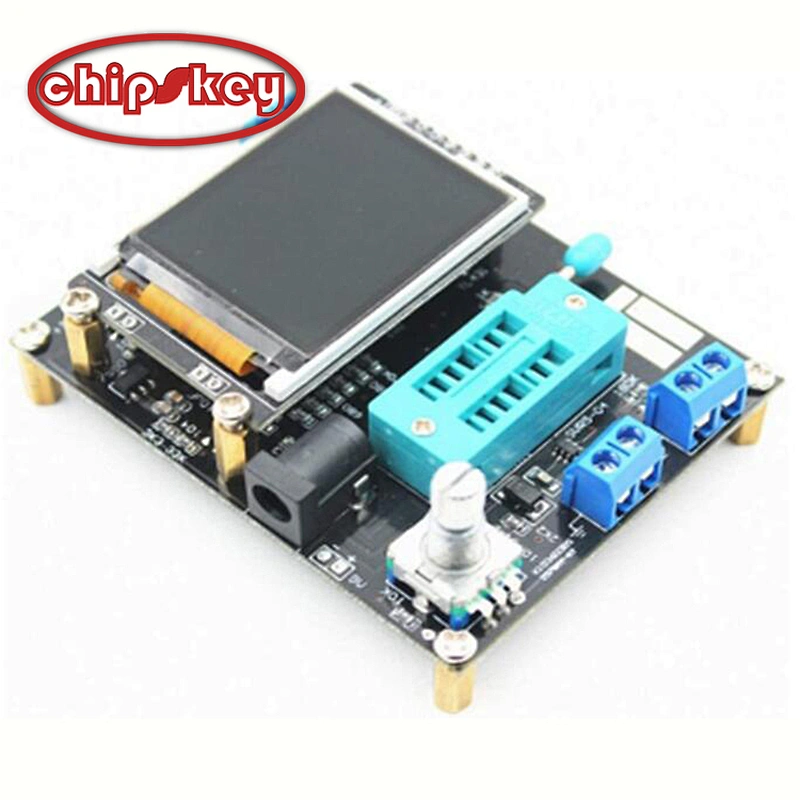 GM328A LCD Transistor Tester Diode ESR Meter PWM Square Wave Generator Soldered Module