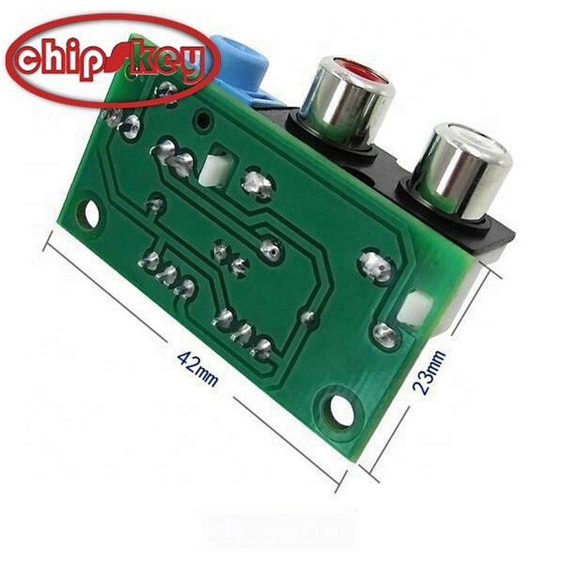 Chipskey XH-M152 Stereo SMD RCA Ports Lotus Audio Video Socket Connectors with 3.5 audio Jacks