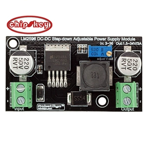 LM2596 DC-DC Step-down Adjustable Power Supply Module