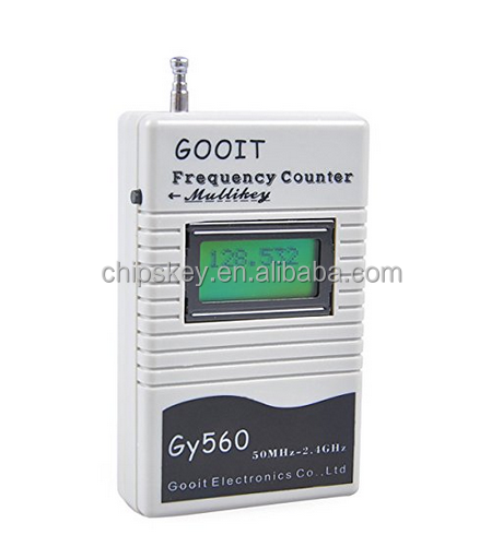 GY560 50MHz-2.4GHz Digital LCD Frequency Counter for Two-Way Radio