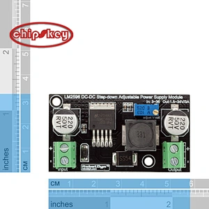 LM2596 DC-DC Step-down Adjustable Power Supply Module