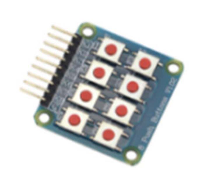 2*4 Tact IO Keyboard Key Button  Martix