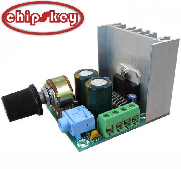 Chipskey TDA7297 dual - channel finished amplifier board 15W*2 new improvement program AC/DC12V XH-M147